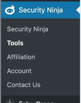 Security Ninja Tools page