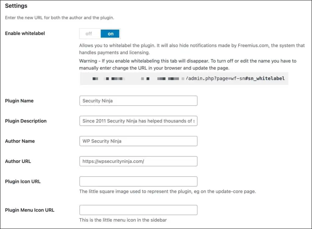Whitelabel WordPress security with WP Security Ninja