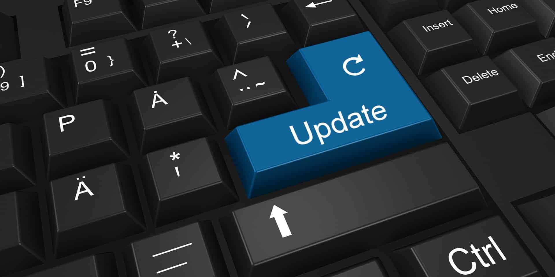 Keep WordPress updated