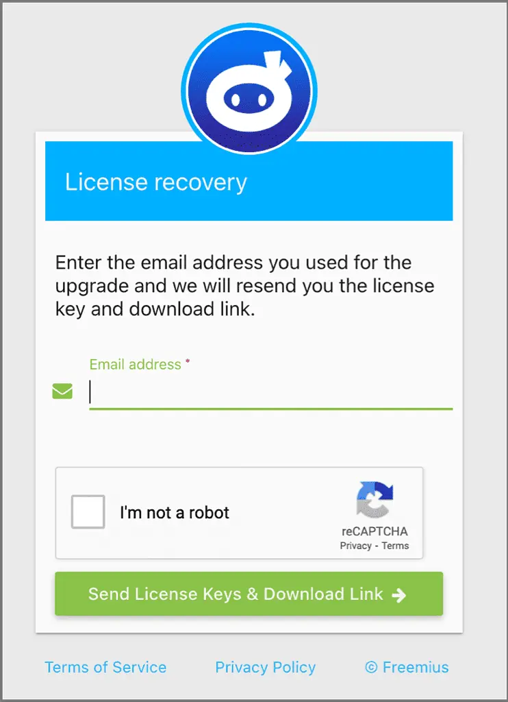 Security Ninja License Recovery