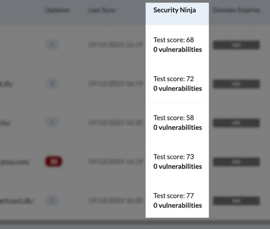 Protect every client site under your brand