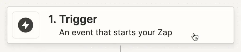 Choose Trigger