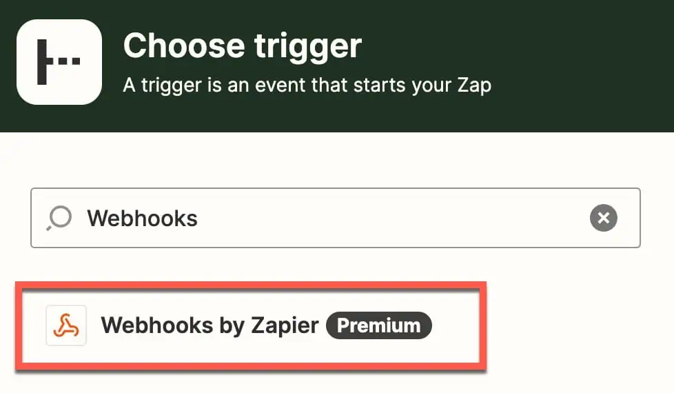 Webhooks by Zapier