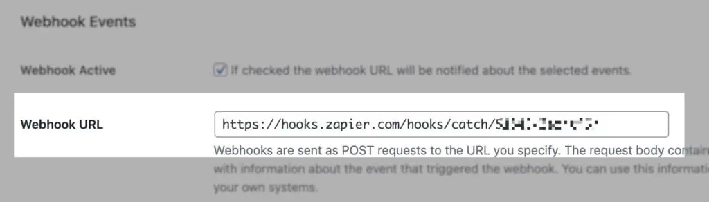 Webhook URL