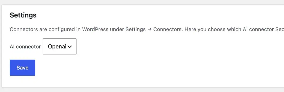 Configure LLM Provider