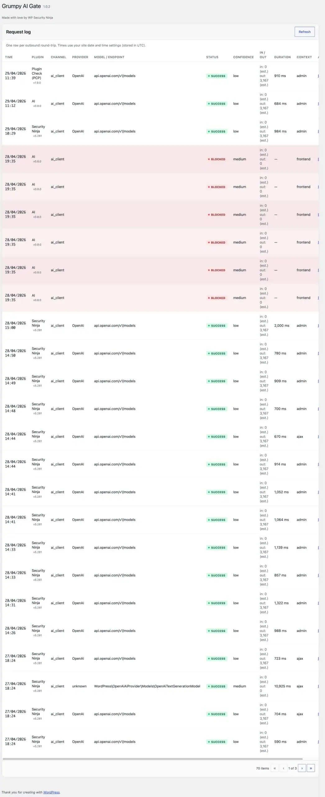 WordPress is getting AI fast. Control has lagged behind. screenshot