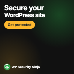 WP Security Ninja Square banner (ink)