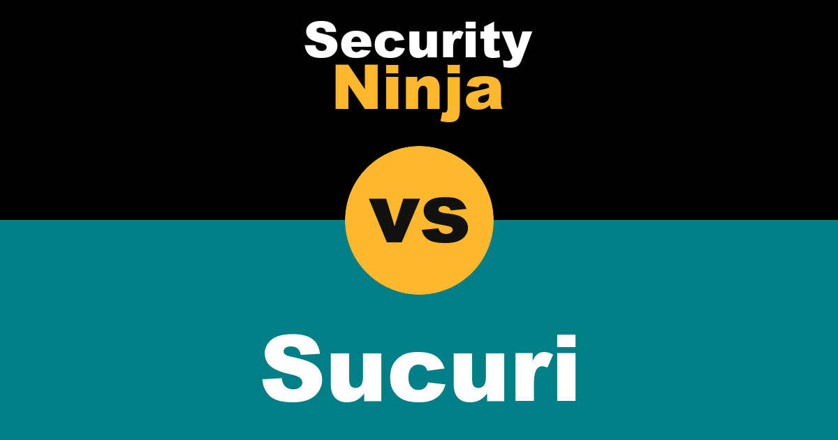 Security Ninja vs Sucuri