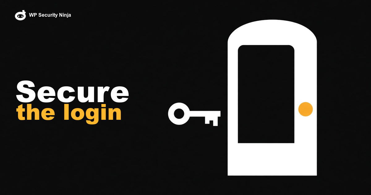 How to secure a WordPress login
