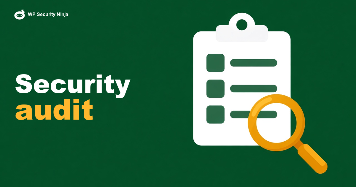 WordPress security audit