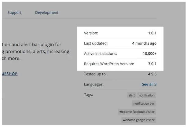 The plugin is incompatible with the latest WP version