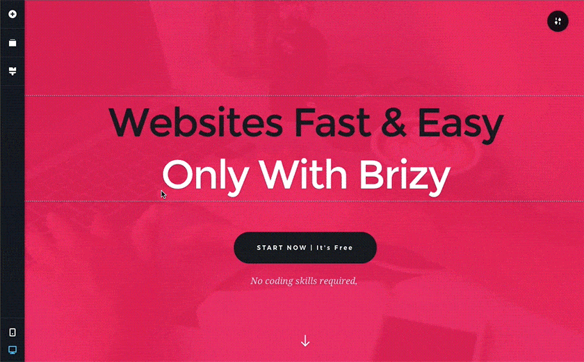 Responsive builder - Brizy