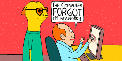 Password blinking by Li-Anne Dias