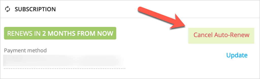 Where to Cancel Auto-Renew your subscription