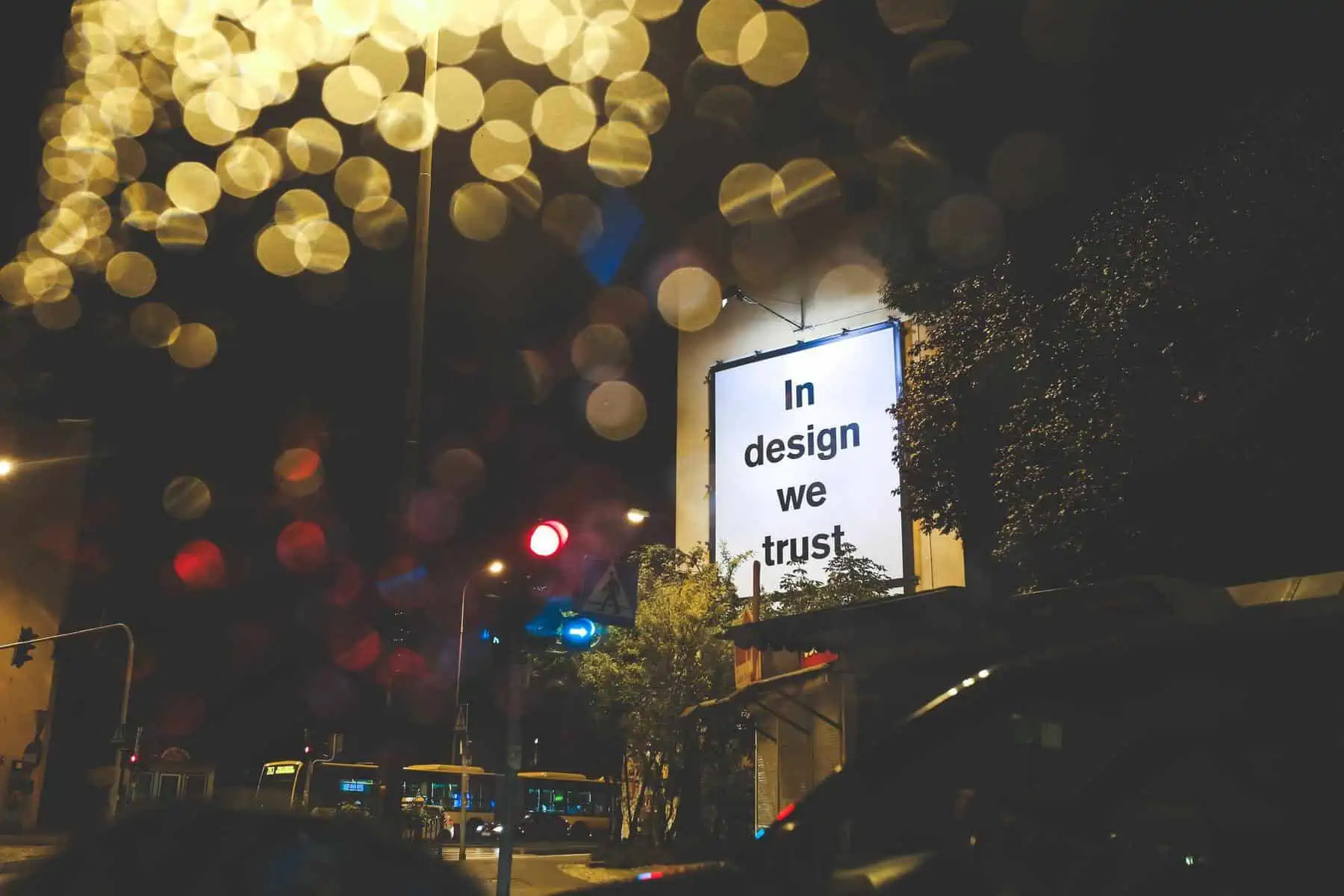 In design we trust